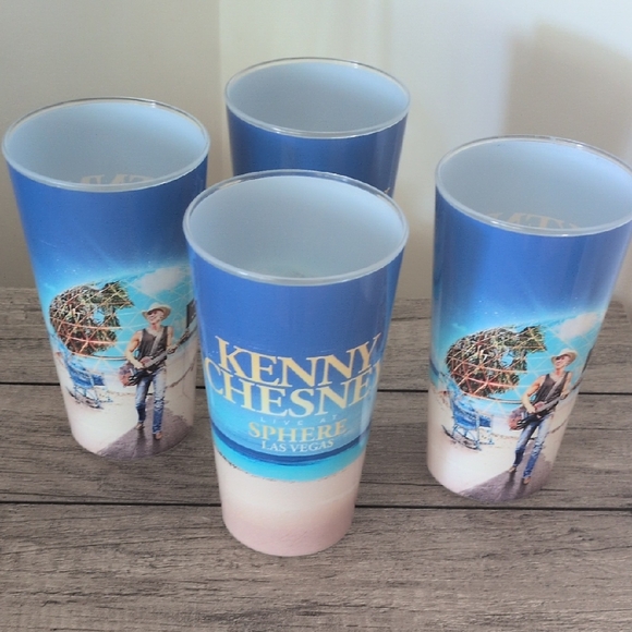 Kenny Chesney The Sphere - Collectible Cups (4) - Picture 1 of 3